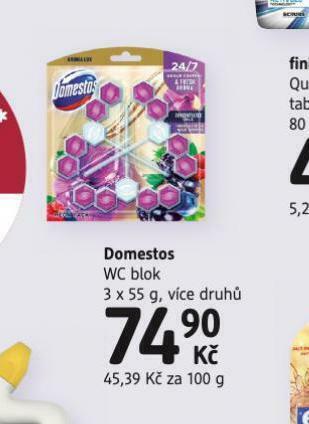 dm drogerie Domestos wc blok nabídka