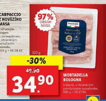 Lidl Mortadella bologna nabídka