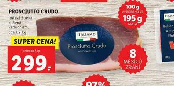 Lidl Prosciutto crudo nabídka
