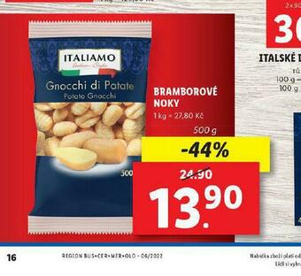 Lidl Bramborové noky nabídka