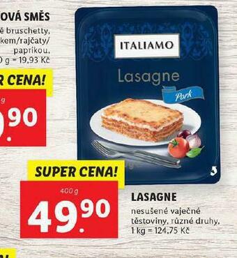 Lidl Lasagne nabídka