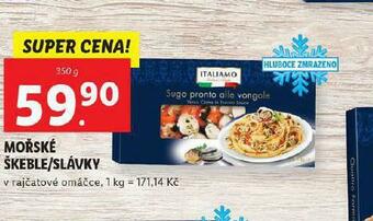 Lidl Mořské škeble / slávky nabídka