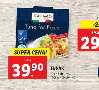 Lidl Tuňák nabídka