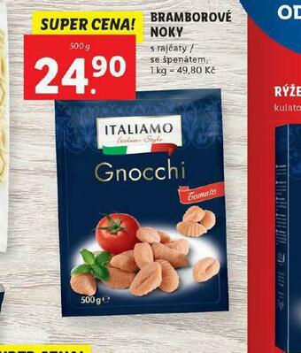 Lidl Bramborové noky nabídka