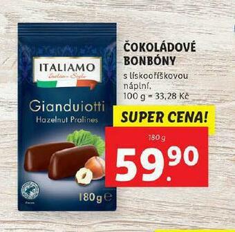 Lidl Čokoládové bonbóny nabídka
