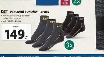 Cat pracovní ponožky
