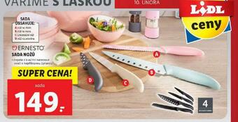 Lidl Sada nožů nabídka