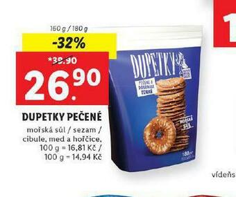 Lidl Dupetky pečené nabídka