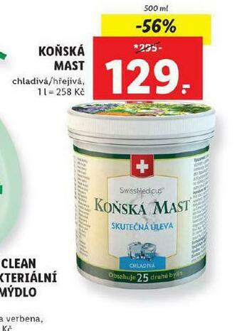 Lidl Koňská mast nabídka