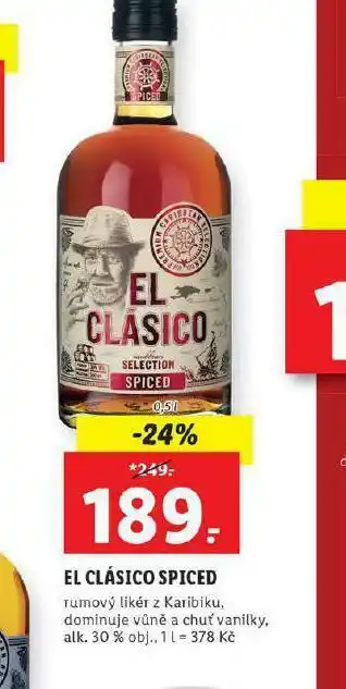 Lidl El clásico spiced nabídka