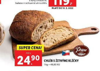 Lidl Chléb s žitnými klíčky nabídka