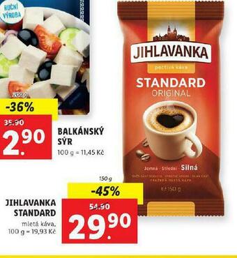 Lidl Jihlavanka standard nabídka