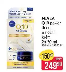 Teta NIVEA Q10 power denní a noční krém nabídka