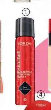 Teta L'ORÉAL PARIS Infaillible fixační sprej nabídka
