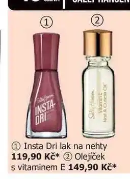Teta Sally Hansen Insta dri lak na nehty, vybrané druhy nabídka
