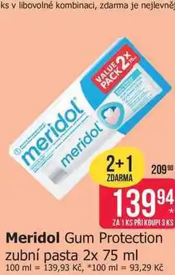 Teta Meridol Gum Protection zubní pasta nabídka