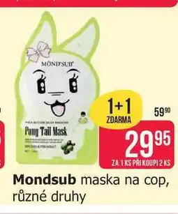 Teta Mondsub maska na cop, různé druhy nabídka