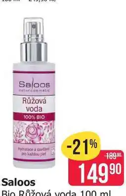 Teta Saloos Bio Růžová voda nabídka