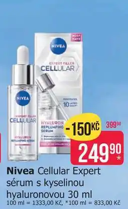 Teta Nivea Cellular Expert sérum s kyselinou hyaluronovou nabídka