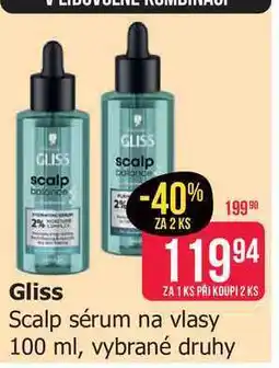 Teta Gliss Scalp sérum na vlasy 100 ml, vybrané druhy nabídka