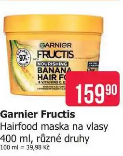 Teta Garnier Fructis Hairfood maska na vlasy 400 ml, různé druhy nabídka