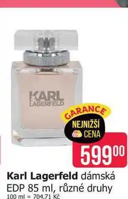 Teta Karl Lagerfeld dámská EDP 85 ml, různé druhy nabídka