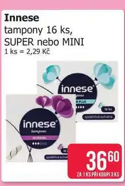 Teta Innese tampony 16 ks nabídka