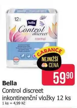 Teta Bella Control discreet inkontinenční vložky 12 ks nabídka