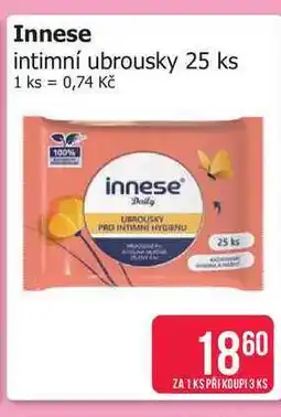 Teta Innese intimní ubrousky 25 ks nabídka