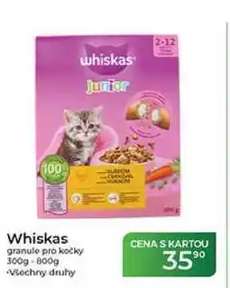 Tamda Foods Whiskas granule pro kočky 300g-800g nabídka