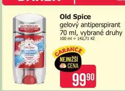 Teta Old Spice gelový antiperspirant 70 ml, vybrané druhy nabídka
