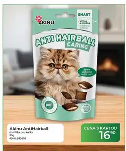 Tamda Foods Akinu AntiHairball pamlsky pro kočky nabídka