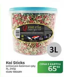 Tamda Foods Koi Sticks krmivo pro bazénové ryby 34 nabídka