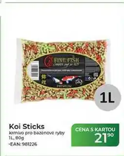 Tamda Foods Koi Sticks krmivo pro bazénové ryby 1L, 80 g nabídka