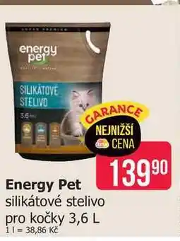 Teta Energy Pet silikátové stelivo pro kočky nabídka