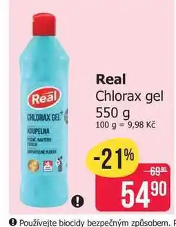 Teta Real Chlorax gel nabídka