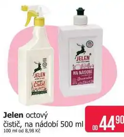 Teta Jelen octový čistič, na nádobí nabídka