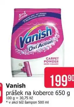 Teta Vanish Oxi Action prášek na koberce nabídka