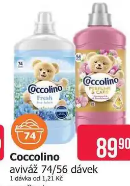 Teta Coccolino aviváž 74 dávek nabídka