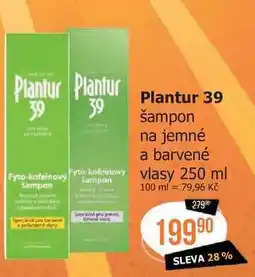 Teta Plantur šampon na jemné a barvené vlasy nabídka