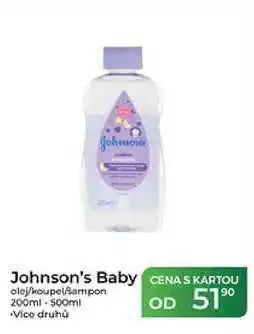 Tamda Foods Johnson's Johnson's Baby olej koupel ampon 200ml - 500ml nabídka