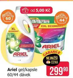 Teta Ariel gel/kapsle 60/44 dávek nabídka