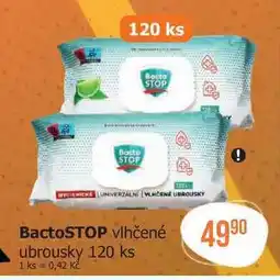 Teta BactoSTOP vlhčené ubrousky 120 ks nabídka