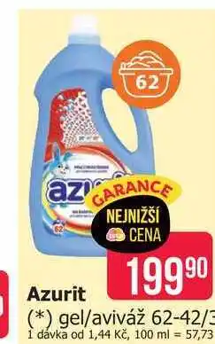 Teta Azurit gel 62-42 dávek nabídka