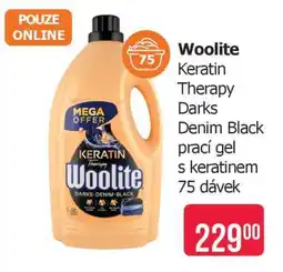 Teta Woolite Keratin Therapy Darks Denim Black nabídka