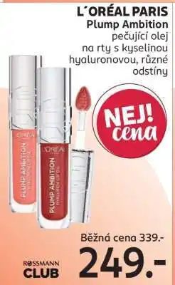 Rossmann L'ORÉAL PARIS Plump Ambition nabídka