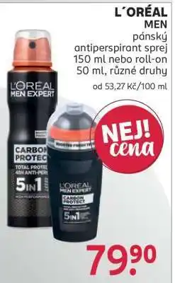 Rossmann L’Oréal MEN nabídka