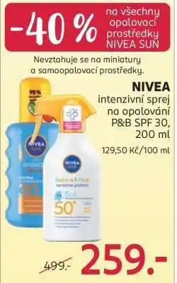 Rossmann Nivea nabídka