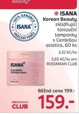 Rossmann ISANA Korean Beauty nabídka