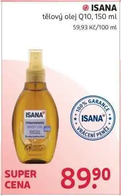 Rossmann ISANA tělový olej Q10, 150 ml nabídka